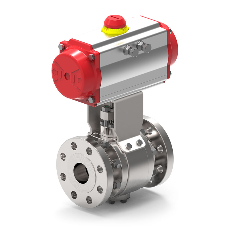 Pneumatic-Forged-Trunnion-Mounted-Ball-Valve