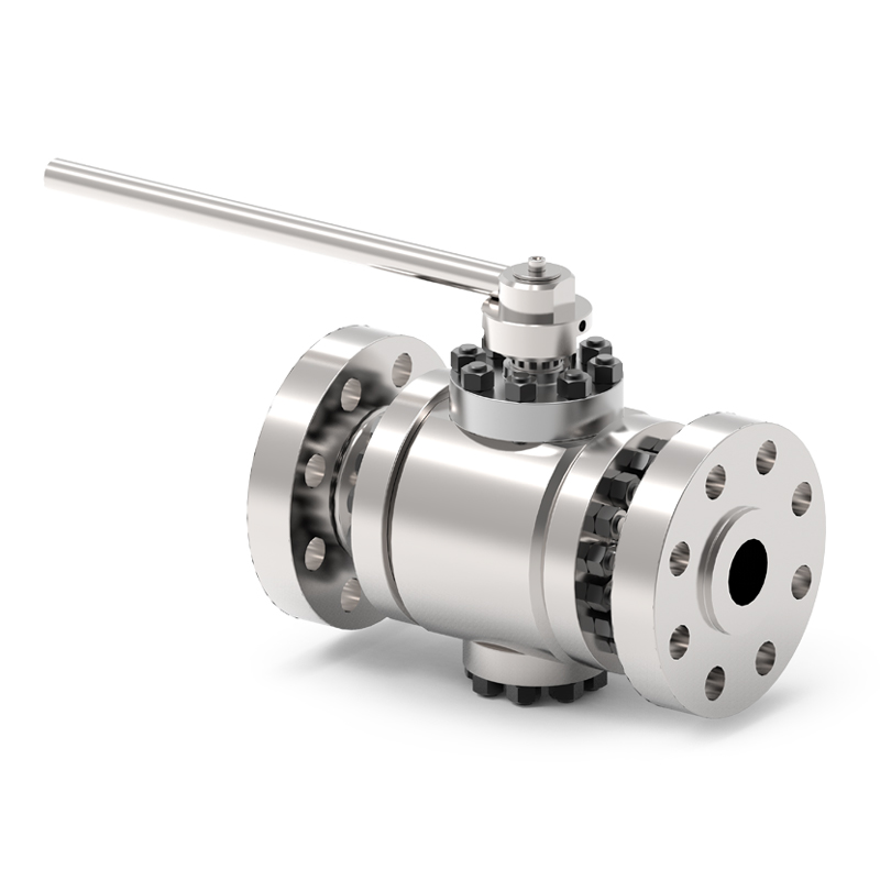 Stainless-Trunnion-Mounted-Ball-Valve